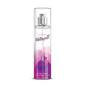 Layer'r Wottagirl Secret Crush Body Splash Spray For Women, 135Ml ...