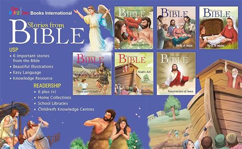 Buy STORIES FROM THE BIBLE (SET OF 6 BOOKS) Book Online at Low Prices ...