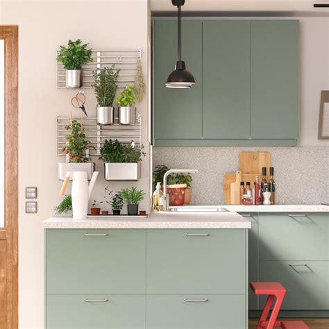 KNOXHULT Corner kitchen - high-gloss/white - IKEA