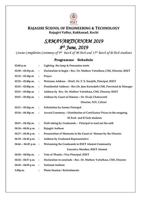 Rajagiri School of Engineering & Technology | Tier 1 NBA Accredited ...