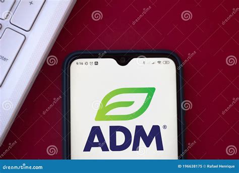 September 18, 2020, Brazil. in this Photo Illustration of the Archer Daniels Midland Company ADM ...