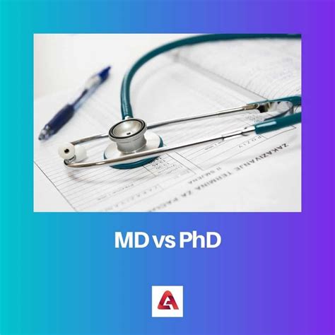 MD vs PhD: Difference and Comparison