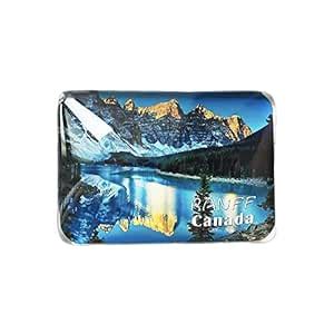 Buy Wedarego 3D Banff Canada Refrigerator Fridge Magnet Crystal Glass ...