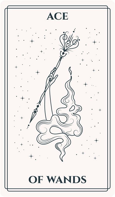One Of Rods Tarot at Joseph Park blog - ace of wands tarot