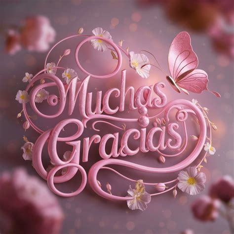 Munchs Gracias - Pink Flowers and Butterflies