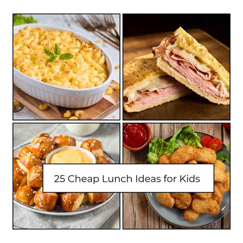 25 Easy and Cheap Lunch Ideas for Kids - This Mama Blogs