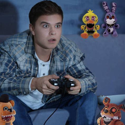 4 Pcs Five Nights At Freddys Plushies Fnaf Plush Figure | Desertcart INDIA