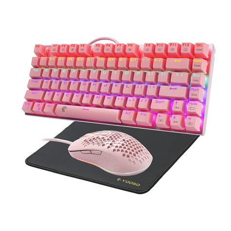 Buy Z88-1 Mechanical Keyboard and Mouse and Mouse Pad, Red Switch ...