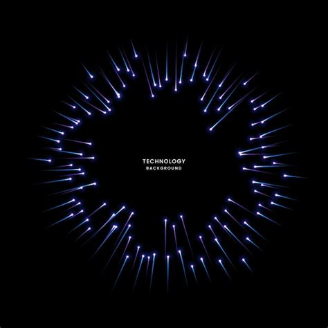 Abstract Technology Vector Circle 的图像结果