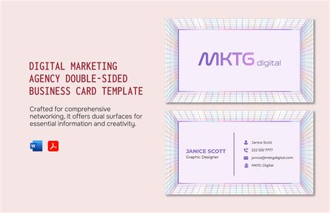 Double Sided Business Card Template Free 的图像结果