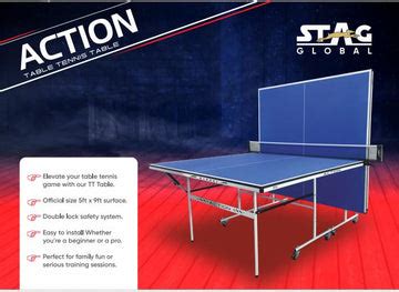 Buy Table Tennis Table Online, Table Tennis Table Price in India | Stag ...