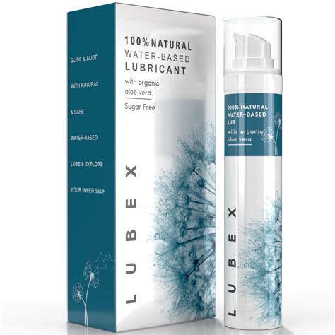 Lubex Lubricant - 100% Natural Long-Lasting Lubricant