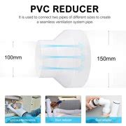 Buy Duct Reducer Pipe Air Ducting Connector Straight Flange Adapter ...