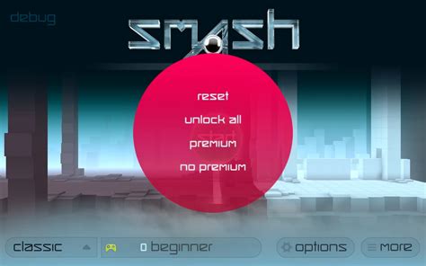 Image result for Debug Menu Smash Hit
