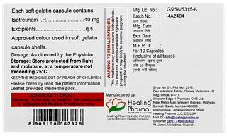 Accufine 40 Mg Capsule 10 - Uses, Side Effects, Dosage, Price | Truemeds