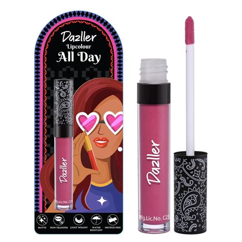 Dazller All Day Lipcolour|Moisturizing Kokum Butter|Non-Transfer ...