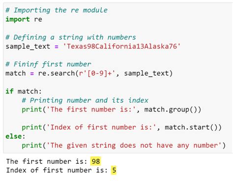 How to Find Index Number in Python String 的图像结果