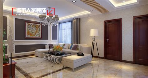 翡翠明珠-110平米三居现代风格-谷居家居装修设计效果图