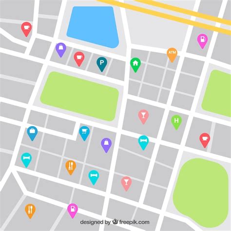 Free Street Map Vector 的图像结果
