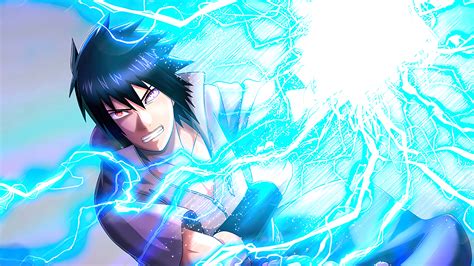 Sasuke Uchiha Chidori Wallpaper