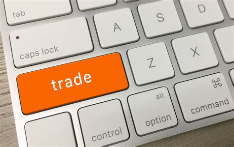 Trade Key Showing Online Buying And Selling Stock Photo - Alamy