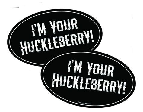 Buy I'm Your Huckleberry Tombstone Doc Holliday Euro Sticker Collection ...
