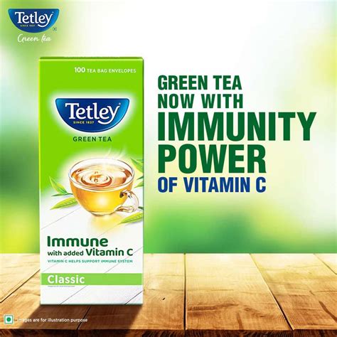 Tetley Classic Green Tea Bags Box Price in India - Buy Tetley Classic ...