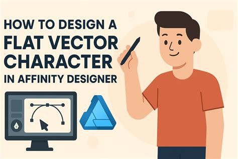 How to Design a Flat Vector Character in Affinity Designer