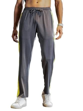 FitMonkey Sports Regular Solid Track Pant for Men |Quick Dry Technology ...