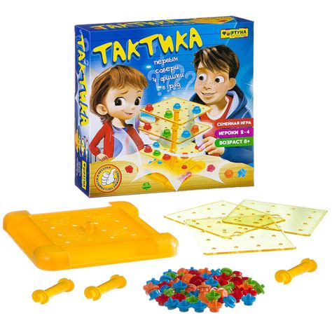 Настольная семейная игра ТАКТИКА – купить в интернет-магазине GAME-HOUSE