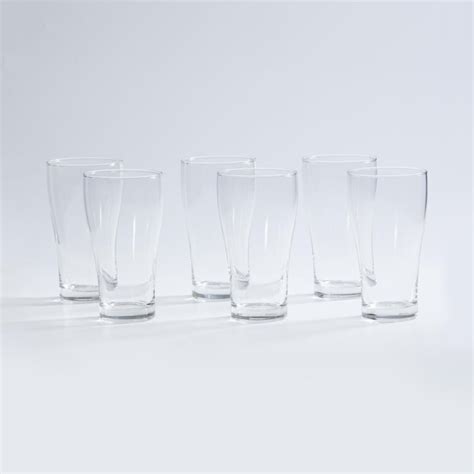Buy OCEAN 6-piece Round Beer Glass set - 425 ml from Ocean at just INR ...