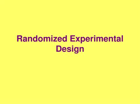 Randomized Experiment 的图像结果