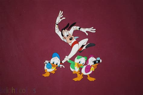 Disney Animation - Goofy, with Huey, Louie and Dewy - Production ...