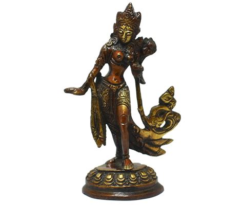 Buy Devavrata Creations Brass Goddess Tara Statue for Health Happiness ...