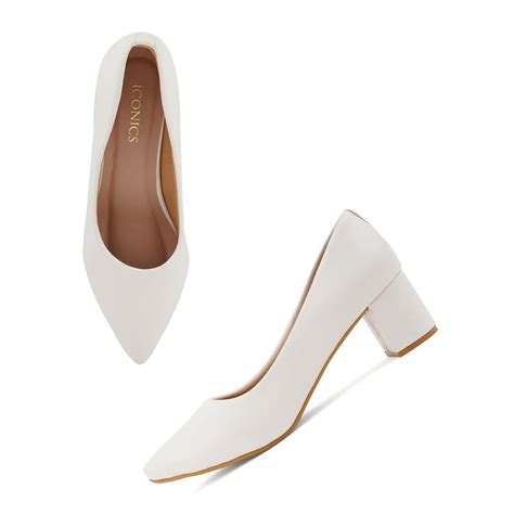 Buy Iconics White Women Solid Ballerinas Online