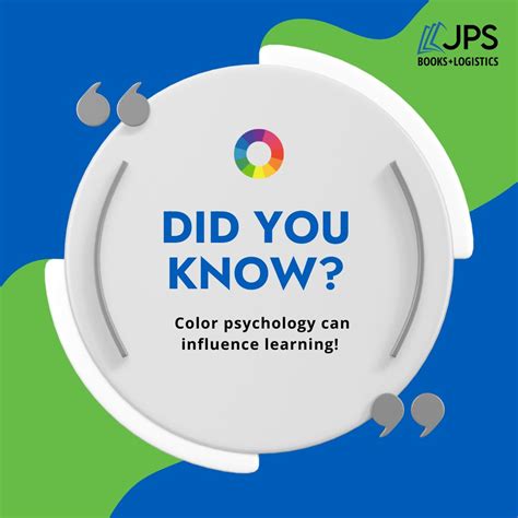 Did you know?! 🤔 Color psychology can influence learning! Blue is often associated with calmness ... - related to vs associated with psychology