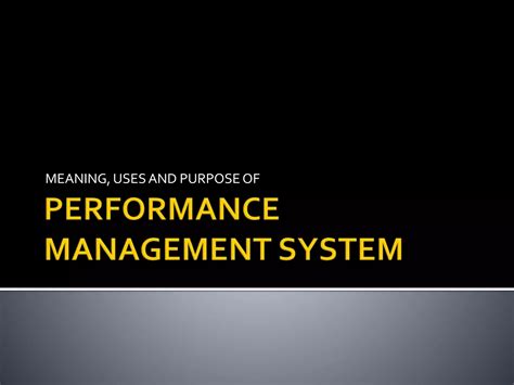 High Performance Management System 的图像结果