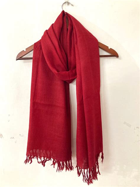 Ladies Scarves Red