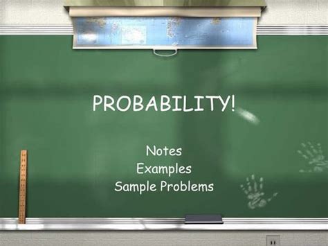 Experimental Probability Lesson PPT 的图像结果