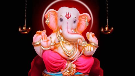 Download Cute Ganesha Hindu Deity Wallpaper | Wallpapers.com