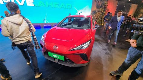 MG4 EV unveiled at Auto Expo 2023 - Overdrive