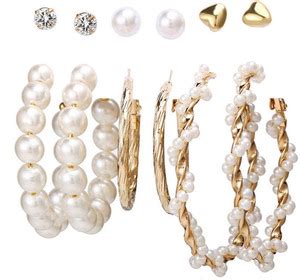 Flipkart.com - Buy Vembley Exclusive Designs Combo of 6 Pairs Crystal ...
