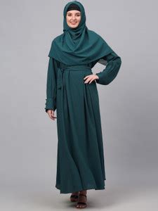 Klotthe KLBQ-5-1107 Polyester Self Design Burqa Price in India - Buy ...