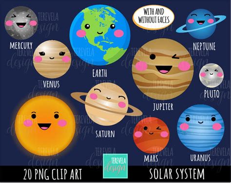 Clipart Solar System