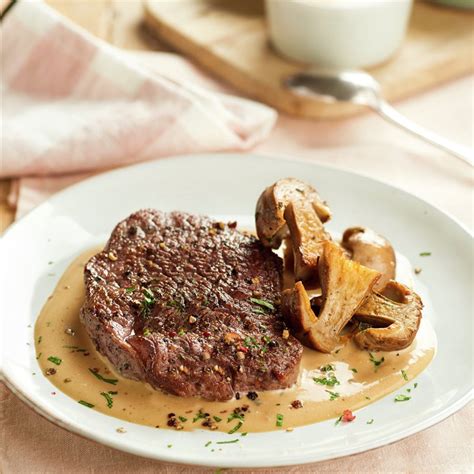 Ternera con salsa de boletus