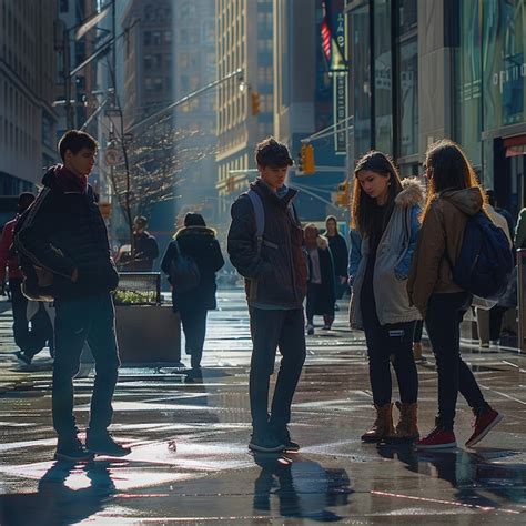 People Standing Around 的图像结果