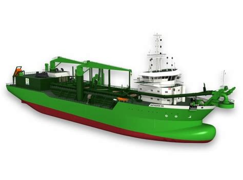 First in the world dual-fuel dredger being built in the Netherlands ...