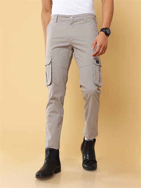 Premium Light Grey Cargo Pant