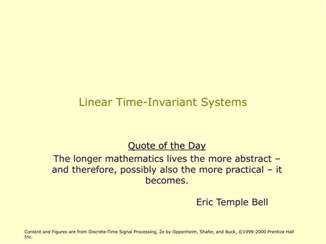 Time-Invariant Linear Dynamical Systems 的图像结果