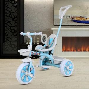 TOYSHOPPEE tricycle for Kids with Storage Basket,Seat Belt Carrying ...